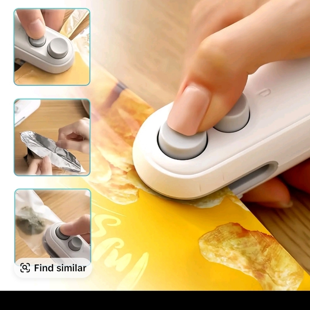 Portable White Bag Sealer